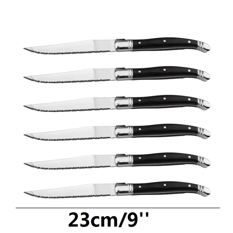 laguiole black wood knives  (20)