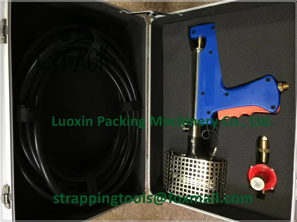 Shrinkfast heat shrink tool for heat shrink film Ripack shrink guns flame welding equipment 64