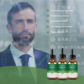 

30ml Essential Oil Hemp Seed Relieve Stress Pain Care Sleeping Aid Relax Soothing TK-ing