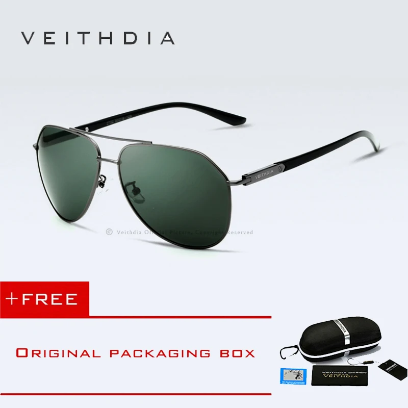 Бренд VEITHDIA, дизайнерские модные солнцезащитные очки унисекс, поляризационные зеркальные солнцезащитные очки для вождения, мужские очки для мужчин/женщин