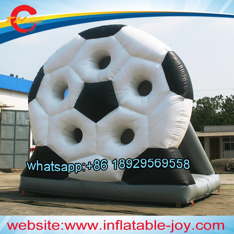 free air shipping to door,4mH Giant inflatable soccer target,Inflatable
