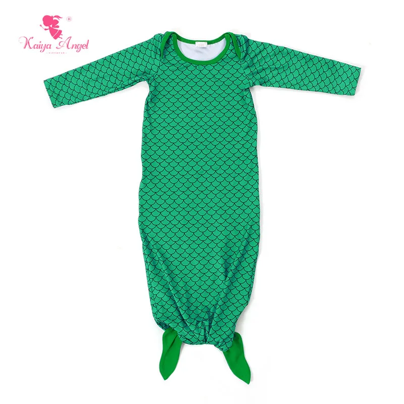 2017 Baby Gown Green Newborn Sleeping Bag Infant Baby Sleep Gown New
