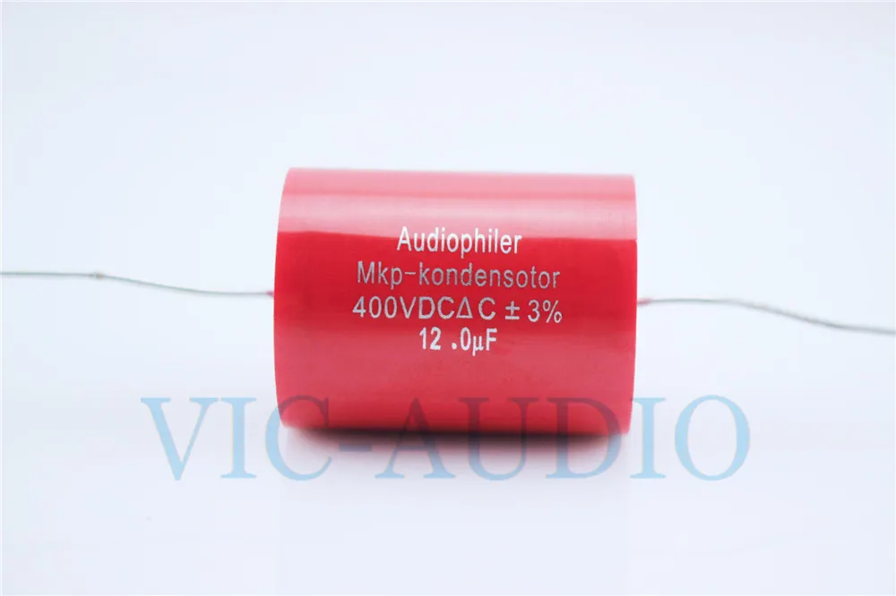 2 шт. конденсатор Audiophiler MKP kondensotor 400VDC 12 мкФ 3% аудио конденсаторный усилитель HIFI делитель частоты постоянной ёмкости, универсальный конденсатор 12 мкФ