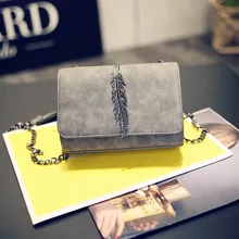 Kleine Handtaschen Für Frauen 2016 Frauen Vintag Taschen Kreuz Körper Plain Handtaschen Blatt Umhängetasche Umschlag Kette Umhängetasche