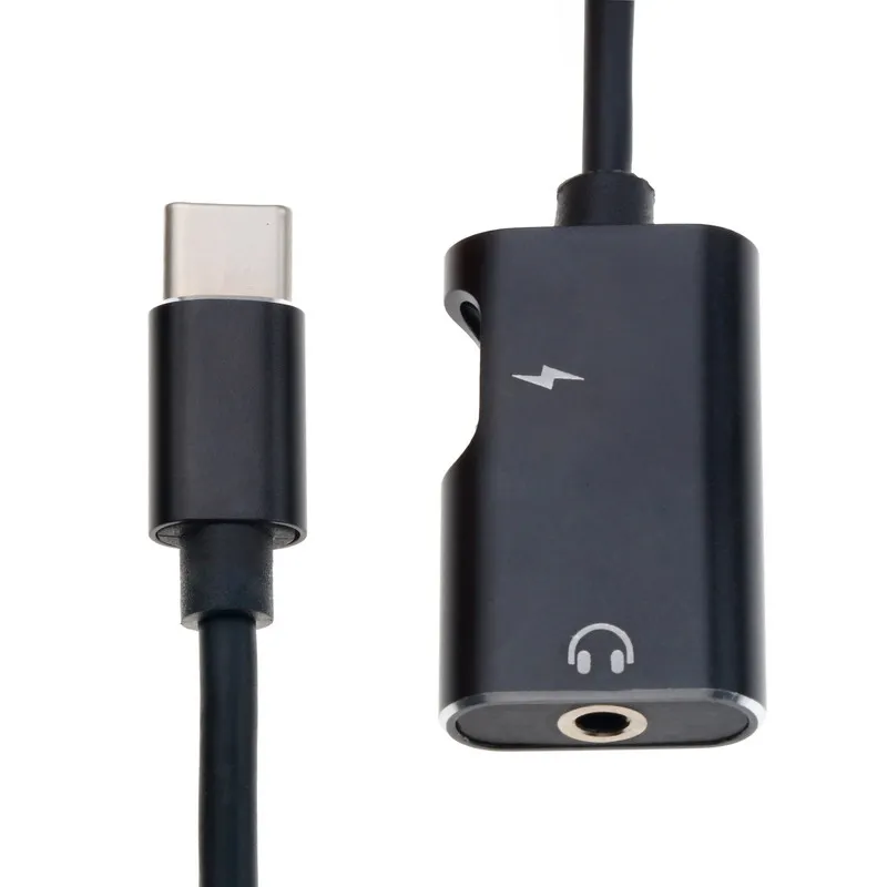 Адаптер для наушников kebidu с разъемом типа C на 3 5 мм зарядное устройство USB Aux