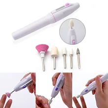 REBUNE Ногтей Наконечник Сверла Биты Комплект Профессиональный Электрический Ногтей Дрель Файла Инструмент Pen Маникюр и Педикюр Уход За Ногами Машина