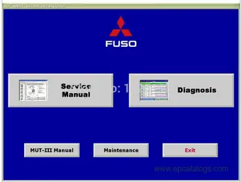 

MUT III (Fuso version) FMS-E14-3 (diagnostic system) 2014 For Mitsubishi