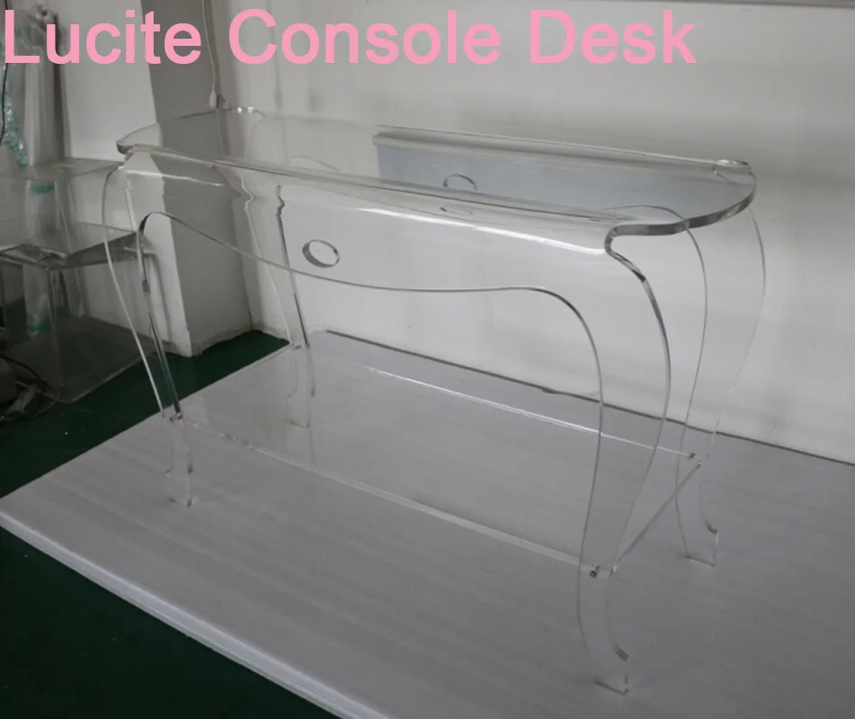 Элегантные подставки для столов столик под раковину Lucite 120 Вт 40 76 см|acrylic console