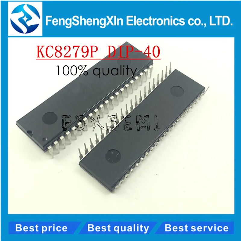 5 шт./лот KC8279P Новый программируемый чип клавиатуры IC DIP-40 | Электронные компоненты