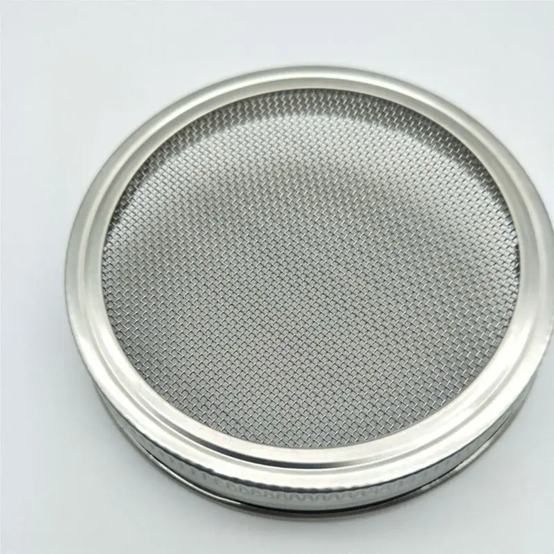 1 комплект Kenley Seed Sprouter Kit-Sprouting банка с завинчивающейся крышкой с сито из нержавеющей стали крышки-Germinator