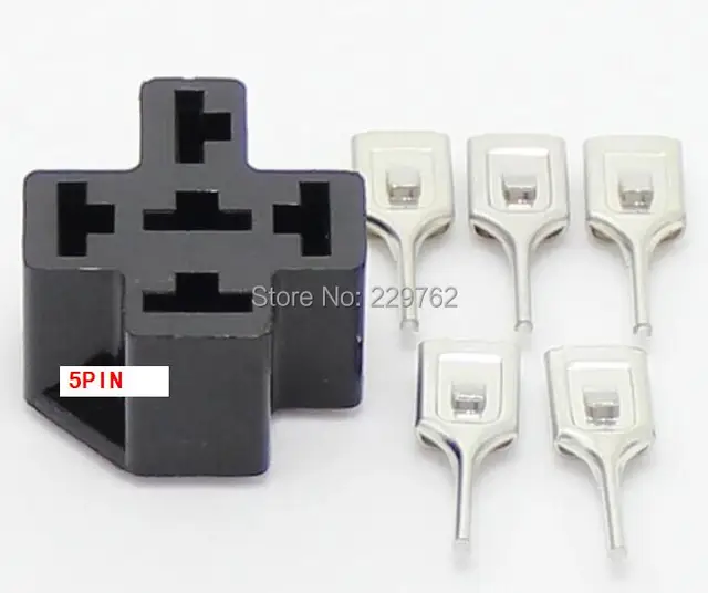 Aliexpress Com Buy 50pcs Automotive Relay Sockets 5 Pin