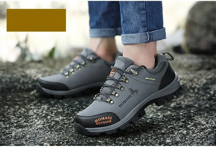 2017 New Man Shoes Spring Big Size 36-45 Winter Couple HIking shoes Breathable Outdoor Waterproof Hunting tourism Trend sneakers (12)