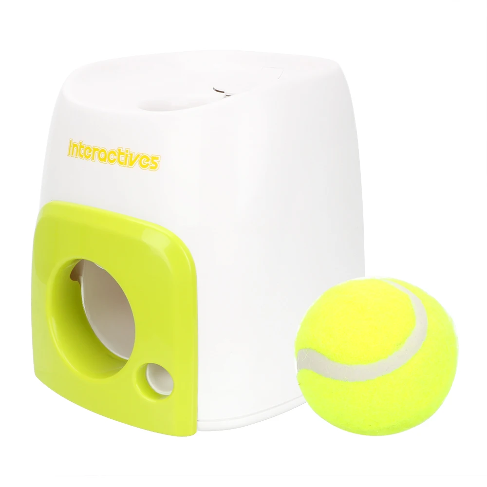 HOOMIN игрушки для собак метательная машина мяч для питомцев бросить устройство выбросов с мячом интерактивные мяч для игры Теннис Launcher
