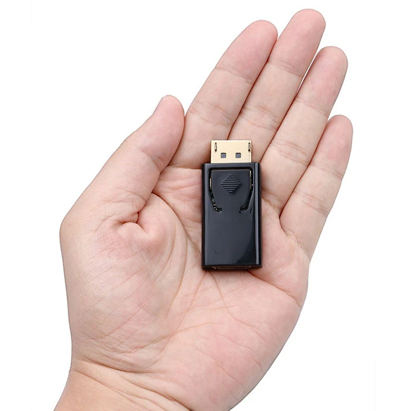 

DisplayPort DP Male to HDMI Female Adapter Cable Converter for Dell HP Laptop PC OS Plug and Play Easy to Use