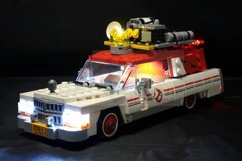 

LED light up kit (only light included) for lego 75828 Ecto-1 & 2 Ghostbusters ( the blcoks set not included)