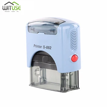 

S-882 Seal DIY Rubber Stamp Printing Kit Alphanumeric Characters Movable Combination Office Printer Two Rubber Types Set
