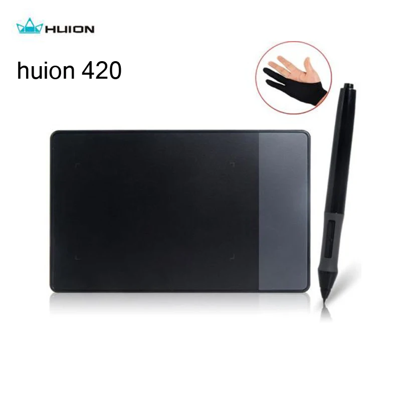 Prix pour D'origine huion 420 tablette 4x2.23 "stylet stylo numérique graphique dessin tablet professionnel usb signature pad gant cadeaux Prix pour D'origine huion 420 tablette 4x2.23 "stylet stylo numérique graphique dessin tablet professionnel usb signature pad gant cadeaux