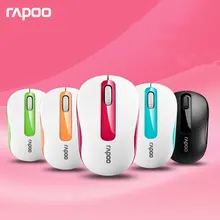 Горячая Распродажа Оригинальная Rapoo M10 2,4 ГГц мини USB оптическая беспроводная мышь для настольного компьютера, компьютера, мыши
