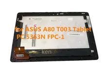 10.1″ Black 5363N FPC-1 For ASUS Padfone 3 Infinity A80 T003 Tablet Touch Screen Digitizer Glass Assembly + Bezel Frame