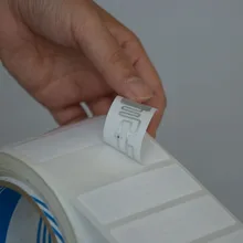 UHF RFID мокрой инкрустация 9662 этикетки Метки чужой H3 пассивный EPC 96 биты клей Gen 2/пассивный длинные UHF индивидуальные этикетки может напечатать