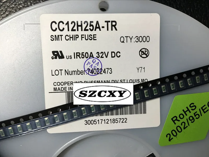 100% новый и оригинальный CC12H25A TR 1206 25A 32V страхование трубки|Комплекты умного дома| |