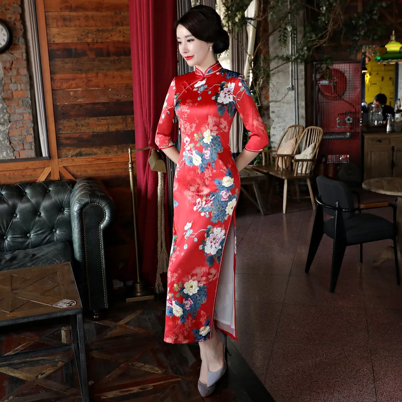 modernized qipao