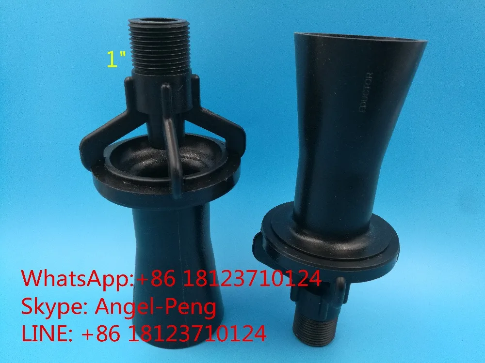 5pcs 1" Eductor Nozzle, Pp Venturi Tank Nozzle,eductor Mixing Nozzle
