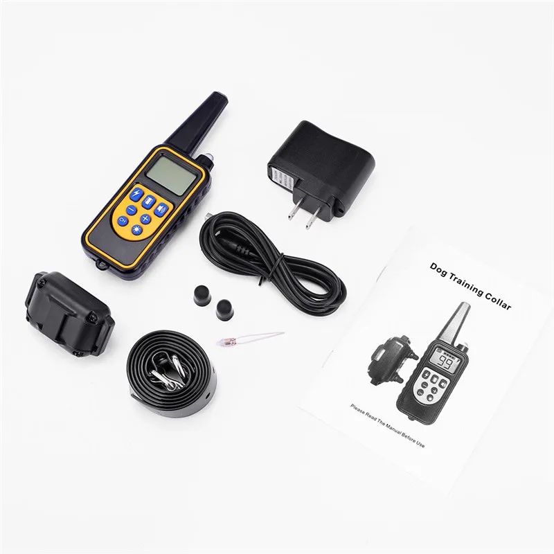 Remote Control 3 Dog Training Collars (9)