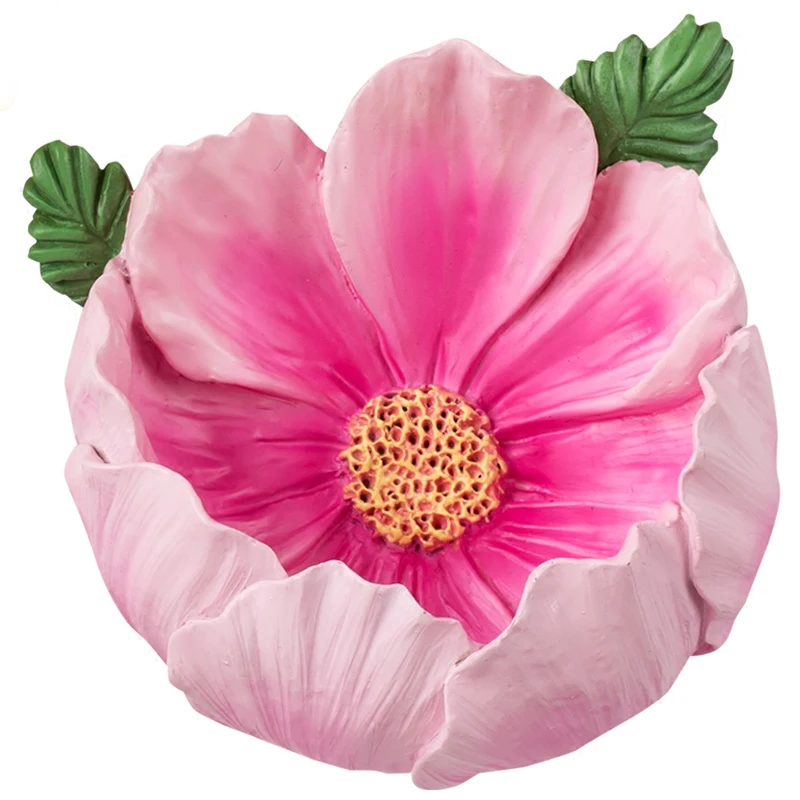  Entrance wall decoration pendant creative restaurant European bedroom 3D flower keys wall storage w - 32951319343
