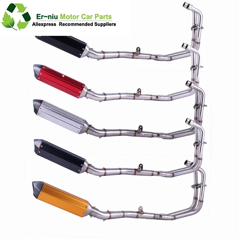 

Universal Motorcycle dirt bike exhaust escape Modified Scooter Muffle Fit for yamaha r3 R25 EXHAUST