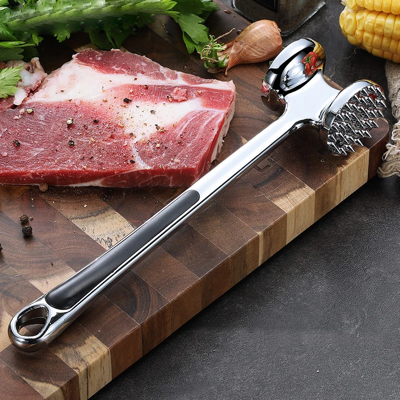 

Zinc Alloy Loose Tenderizers Meat Hammer Beef loose Meat Steak Hammer Pork Smashing Meat Tenderizer Pounders Kitchen Accessories