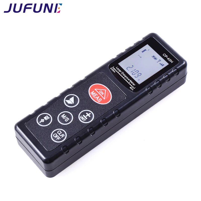 Миниатюрный лазерный измеритель расстояния Jufune CP 100H 100 м цифровой ленты|digital tape