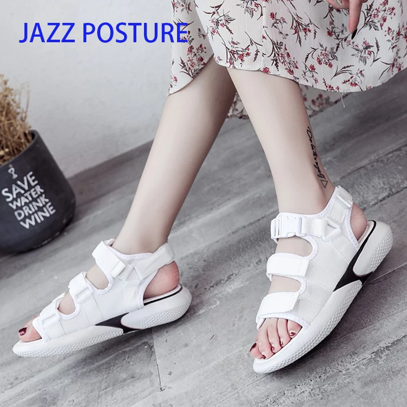 

new sandals Summer shoes Woman Wedge Non-slip sandals Fashion sweet fish mouth sandals black pink white women shoes y079