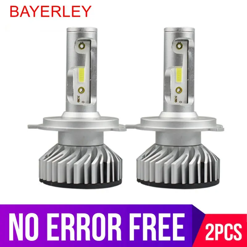 

2PCS Mini Size H7 H11 Led Bulb 72W 8000LM Car headlight H4 Hi/Lo Beam H1 LED H3 H9/H8 6500K Led 24V 12V H11 Fog Lights
