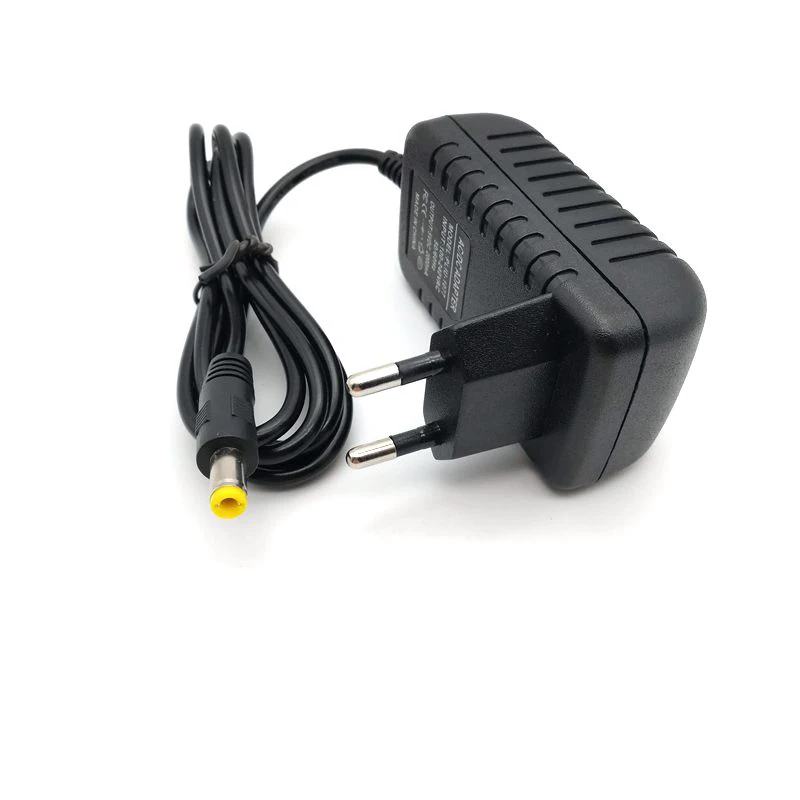 5V 2A 5.5x2.5mm / 5.5*2.5mm Wall Home Charger EU US Plug with Stripes Power Supply Adapter High Quality