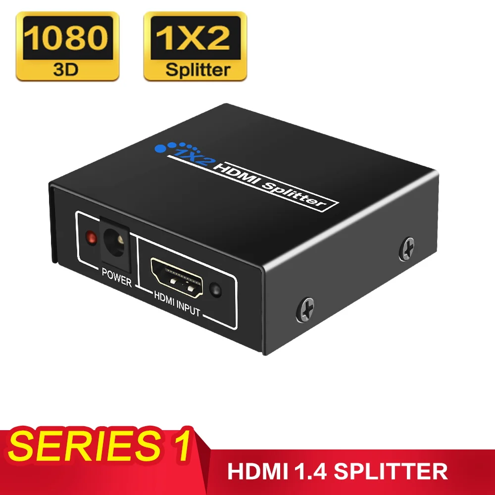 1 в 2 Выход HDMI split ter 4K HDCP 2,2 1080p видео HDMI переключатель усилитель раздельный для PS3 HDTV Xbox PC redmi notebook - Цвет: Series 1