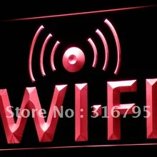 I572 Wi-Fi Интернет доступа кафе магазин светодиодный неоновый свет sign on/off Swtich 20+ Цвета 5 размеров