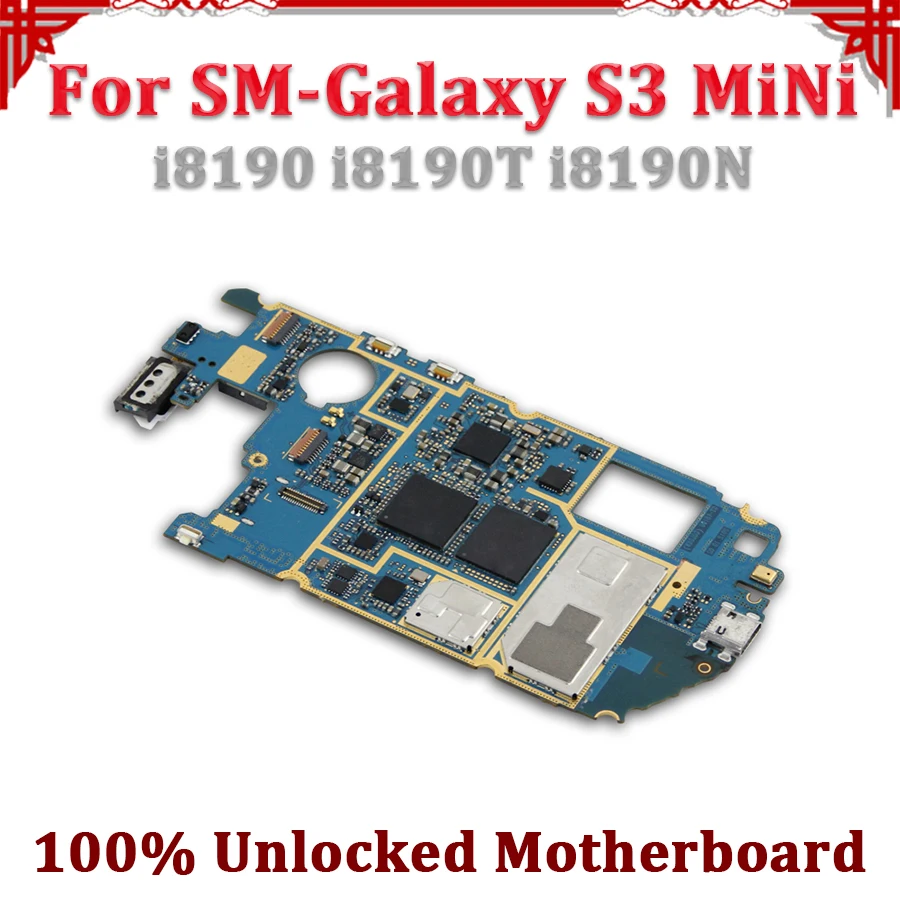 

TDHHX Full Tested Unlocked Logic Board For Samsung Galaxy S3 Mini i8190 i8190T i8190N Motherboard Mainboard With Android System