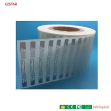 Self-Adhesive Higgs 4 Alien 9740 UHF RFID sticker Label EPC GEN2 passive RFID UHF Inlay with alien 4 chip