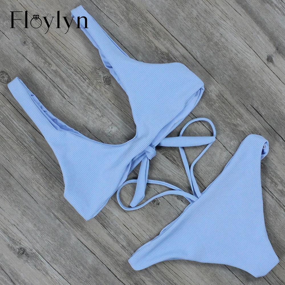 Сексуальные бикини Floylyn женские купальники купальник пуш ап купальный костюм с