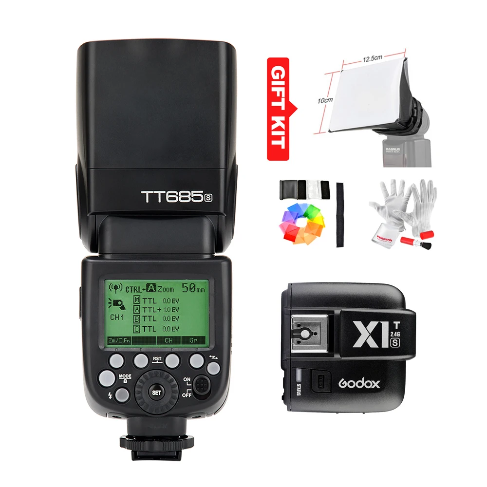 Godox Speedlite   GN60 TT685S 1/8000 s HSS TTL + X1T-S   ( )  Sony A58 A7RII A7II A99 A7R