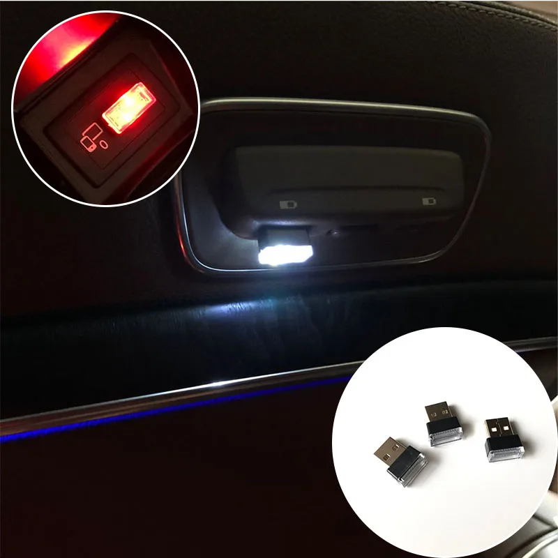 

1Pc Car USB Atmosphere Lamp for SAAB 9-3 9-5 9000 93 900 95 aero 9 3 42250 42252 9-2x 9-4x 9-7x