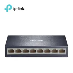 TP-LINK 8 Порты и разъёмы Сетевой переключатели TL-SF1008D RJ45 LAN 10/100 Мбит/с Настольный Ethernet-коммутатор полнодуплексный Ethernet настольных Plug and play