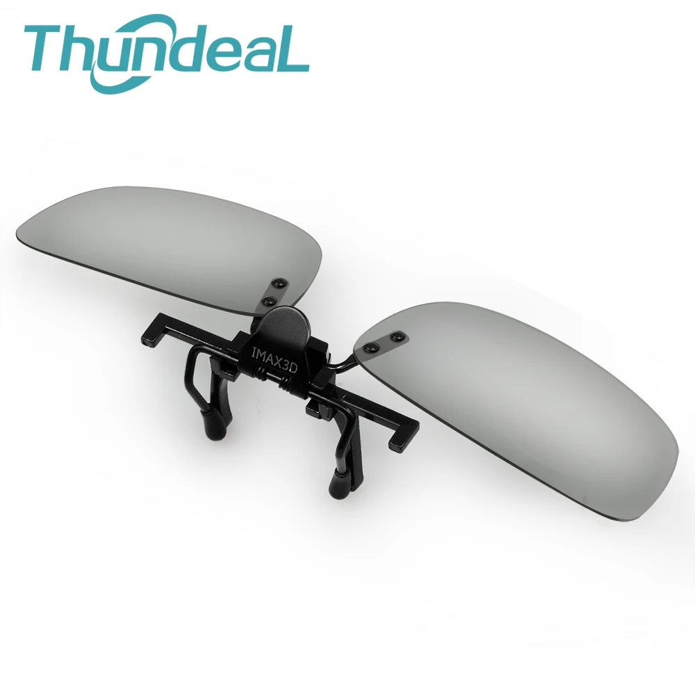 Thundeal 2 шт. пассивный 3D IMAX очки кадр thicknes Framework 0.42 мм поляризованными пластиковые