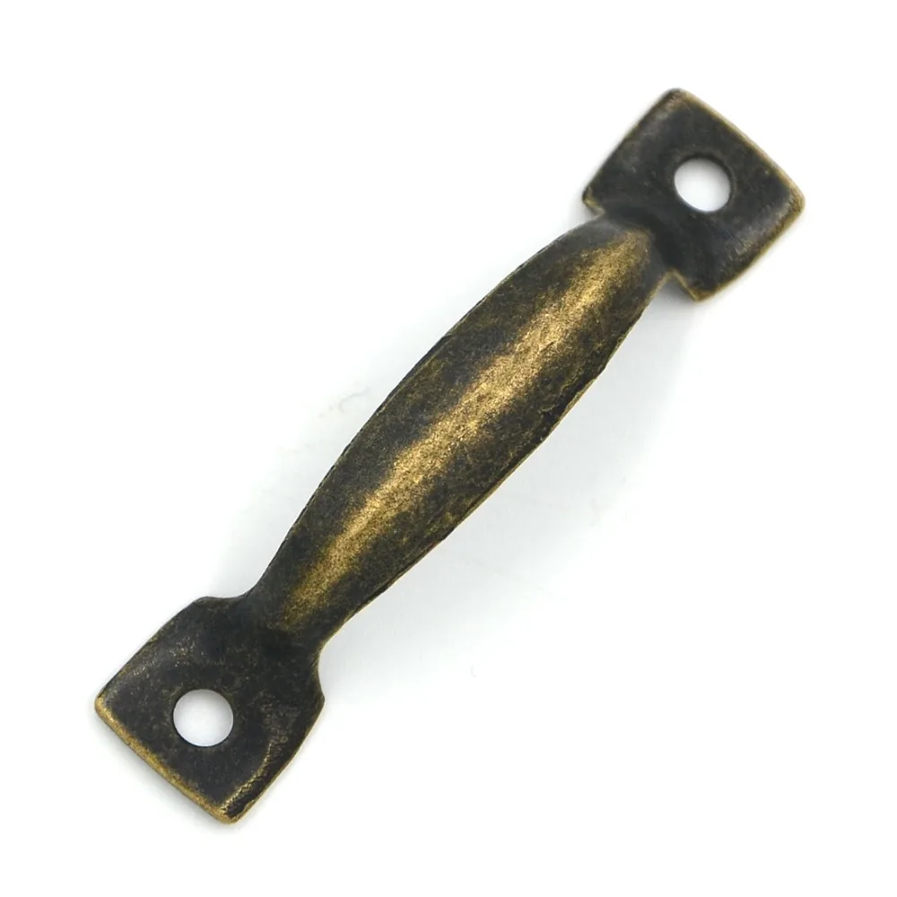 

5pcs 52*11mm Copper Mini Pull Handle Diy Box Drawer Wooden Vintage Jewelry Cabinet