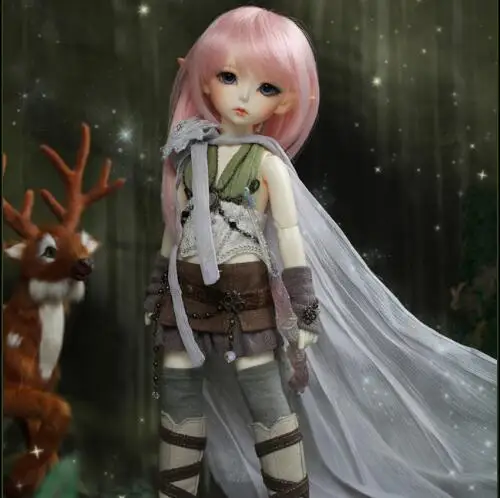 

BJD1/6 Noia Fashion LOVELY model Resin Joint Doll For Baby Girl Birthday Gift random eyes