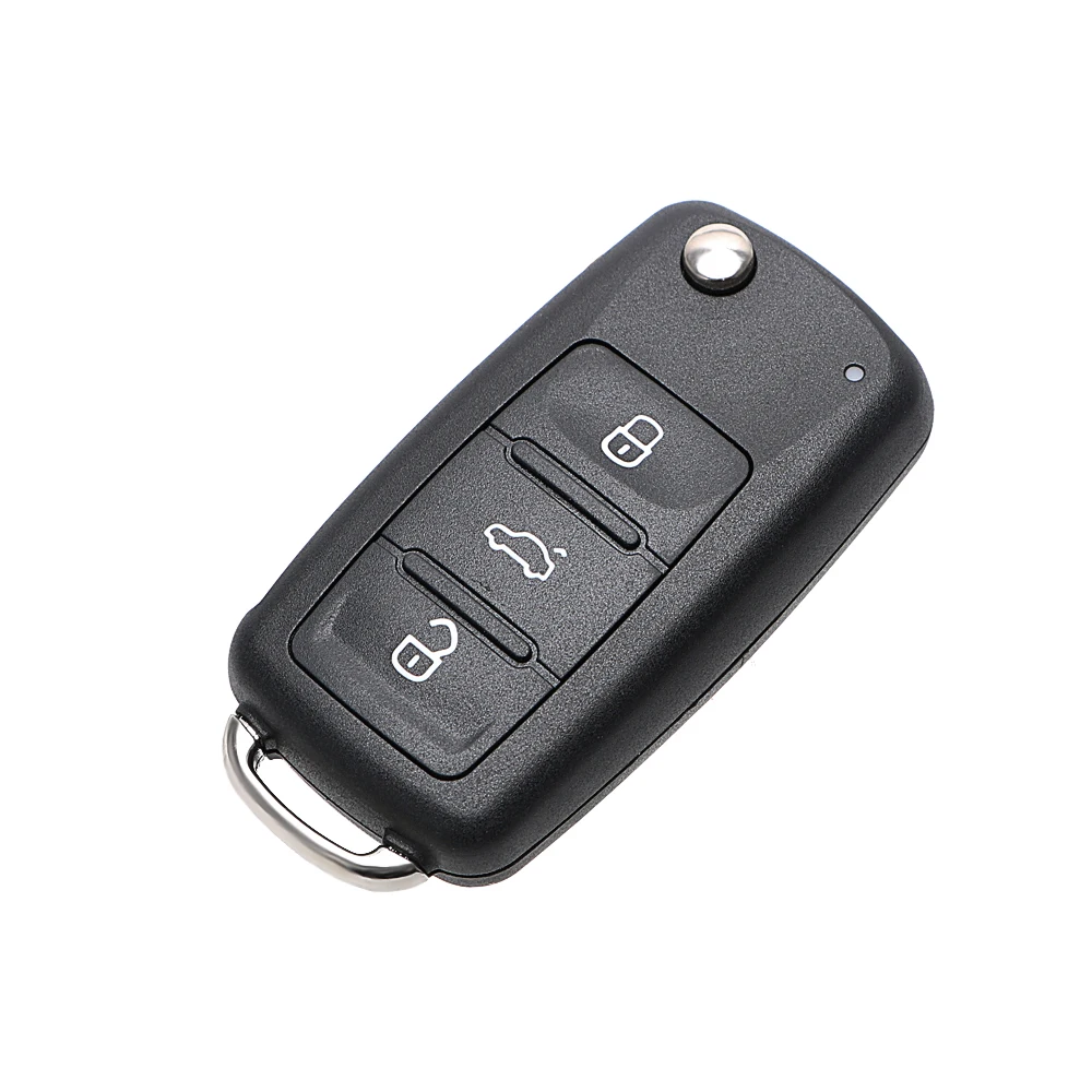 

Car Keys For VW 3 Buttons Remote Flip Blank Car Key Shell for Beetle/Caddy/Eos/Golf/Jetta/Polo/Scirocco/Tiguan/Touran/UP