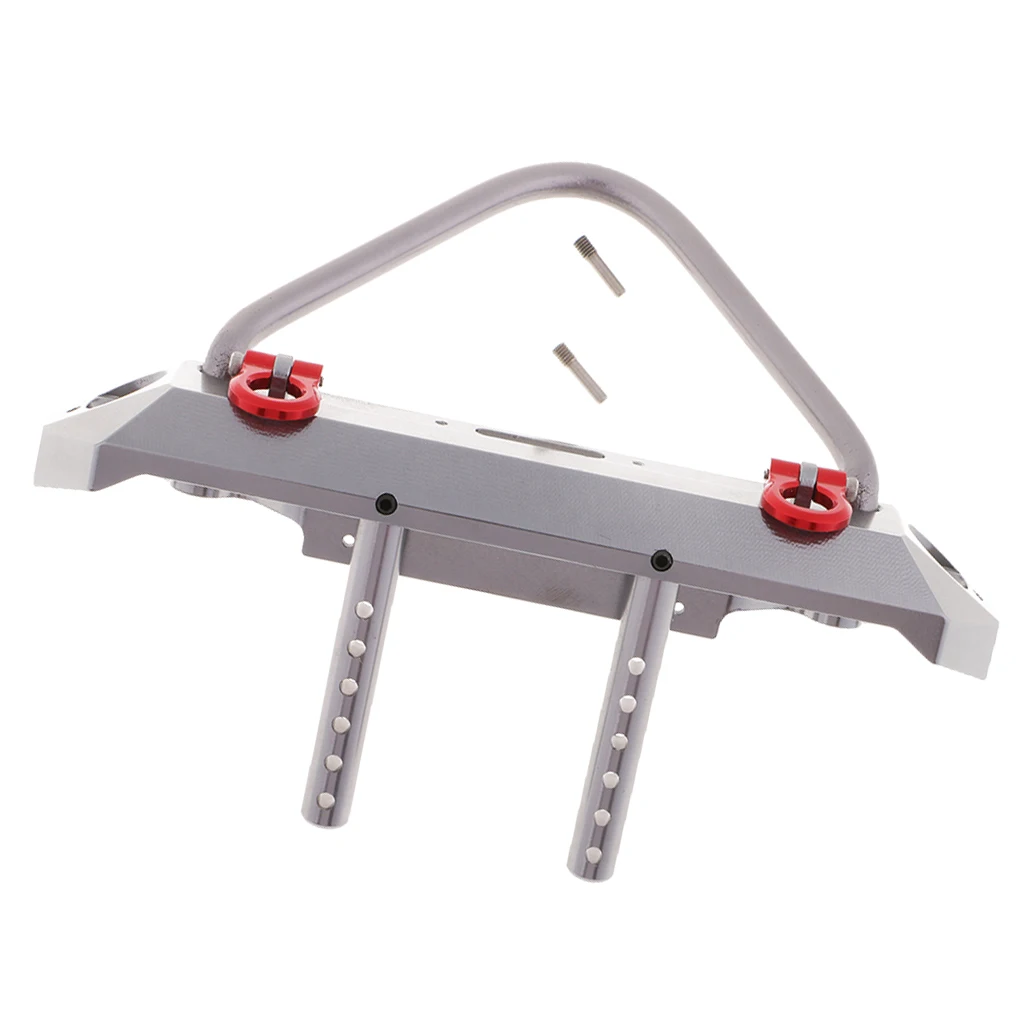 Metal Alloy Front Bumper Collision for Axail SCX10 1/10 RC Crawler Climbing Car Parts Accessories
