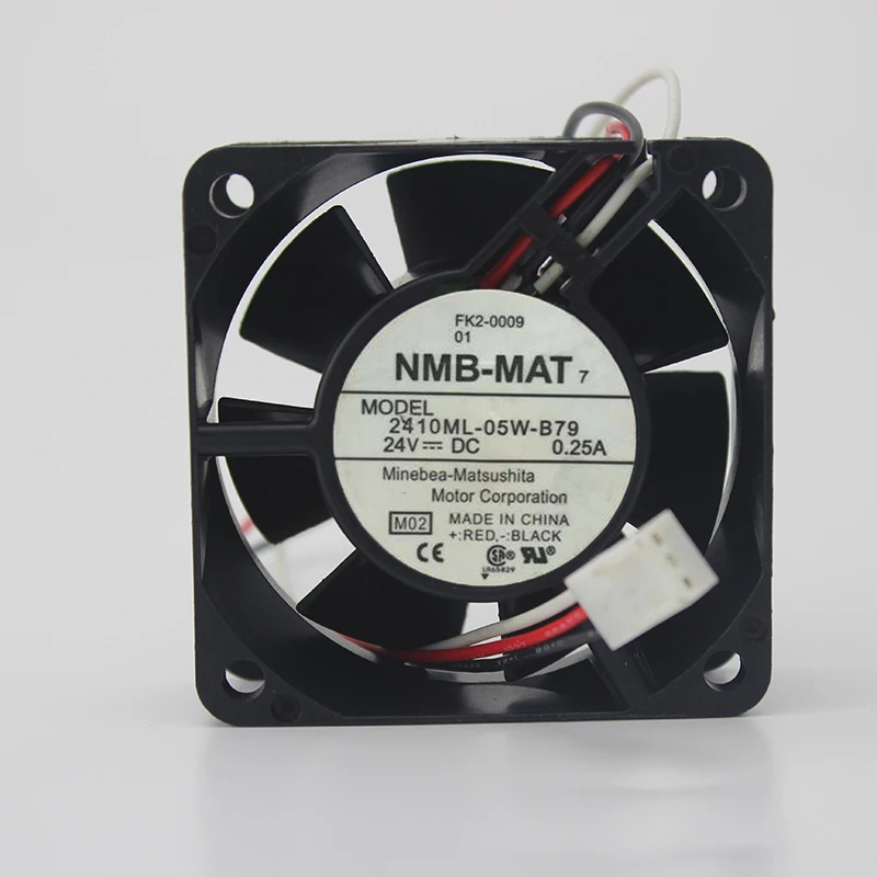 1 шт. для NMB 2410ML 05W B79 DC 24В 0.25A 6800 об/мин 3 провода сигнализация инвертор Охлаждающий