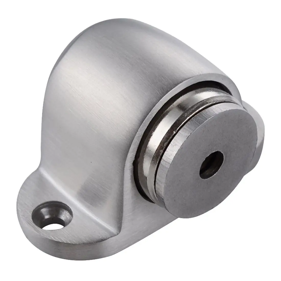 

Stainless Steel Magnetic Doorstop/Door with Catch Screw Mount 1 Pair, Brushed Finish